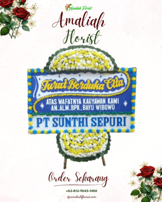 Papan Bunga Duka di Rajagaluh